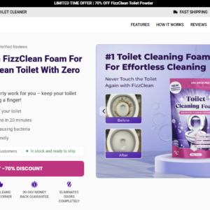 FizzClean Toilet Cleaning Foam