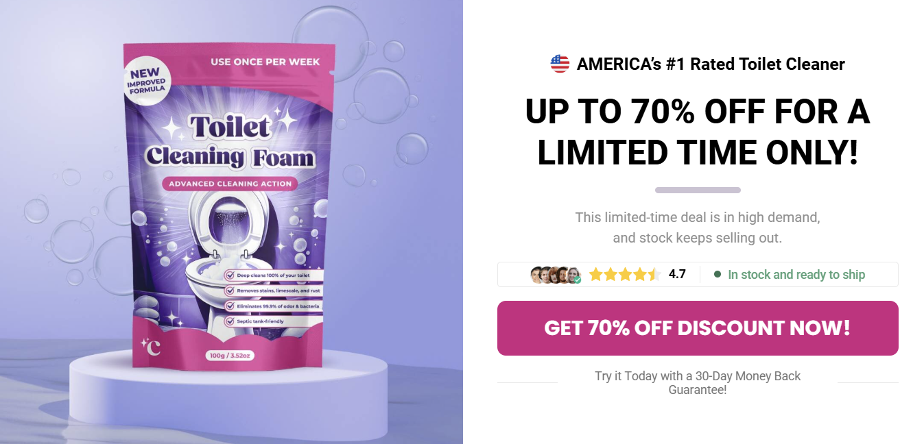 FizzClean Toilet Cleaning Foam
