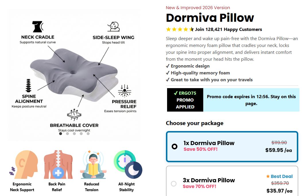 Dormiva Pillow