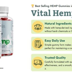 Vital Hemp Gummies Australia
